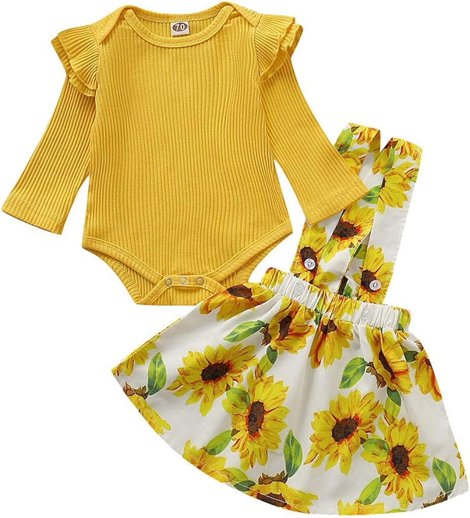 sunflower outfit baby