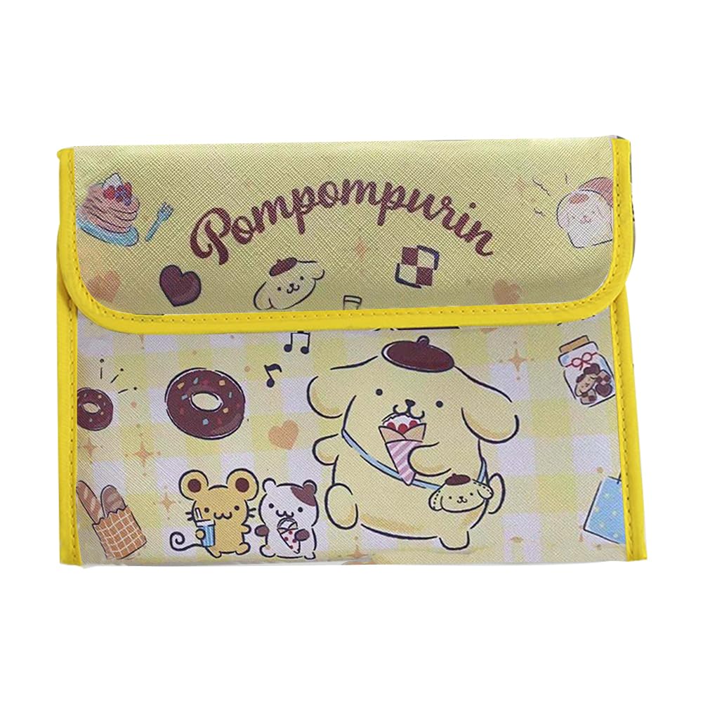 [BOTATA] 母子手帳ケース ジャバラ式 マルチケース カード・通帳収納 内ポケット付き サンリオ PUレザー 17×23cm (MZSZ-02) の商品画像