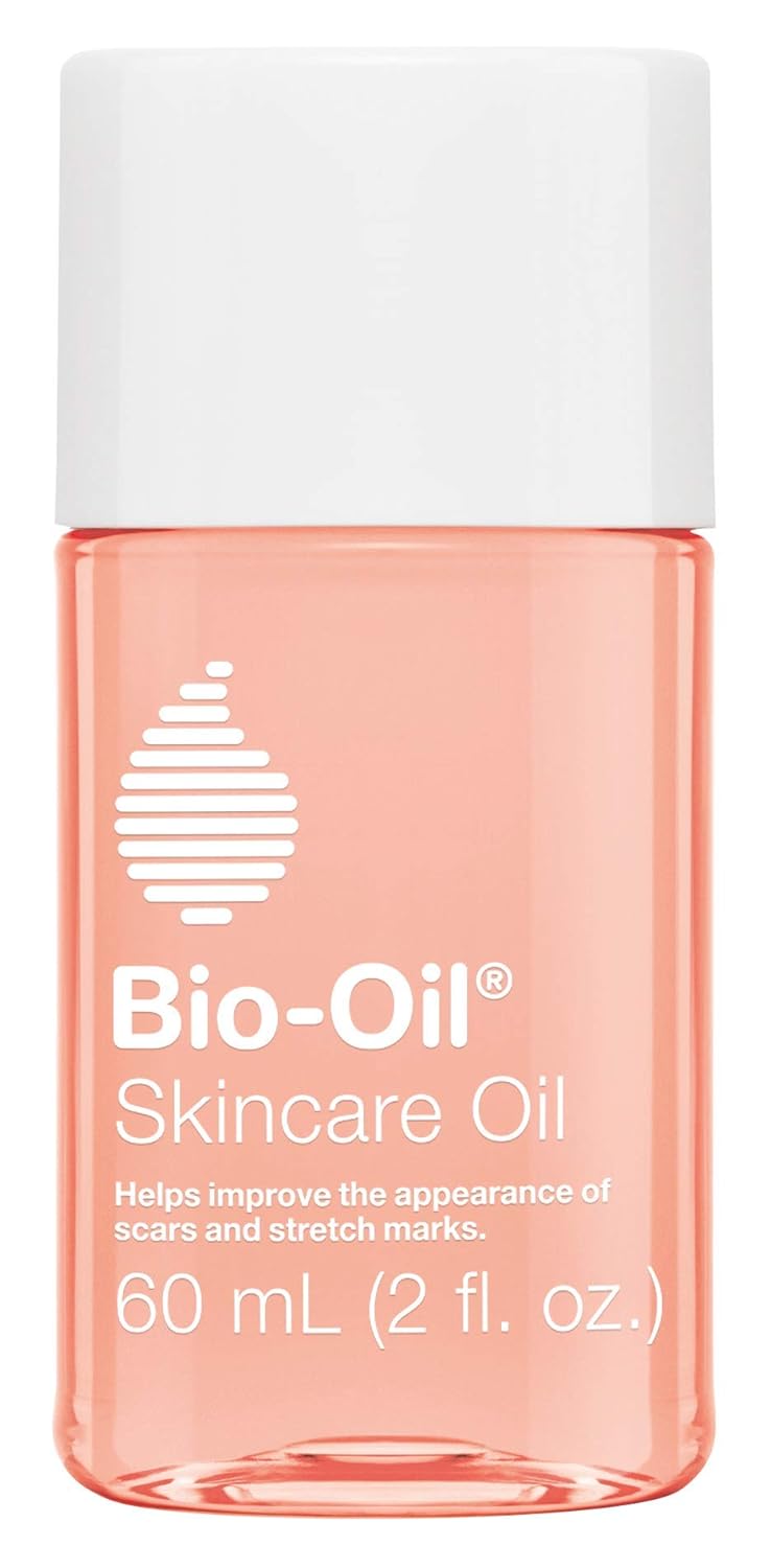 Bio-Oil Skincare Oil, 2 Ounce, Body Oil for Scars and Stretchmarks, Hydrates Skin, Non-Greasy, Dermatologist Recommended, Non-Comedogenic, For All Skin Types, with Vitamin A, E: Beauty