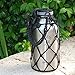 Gearproz HydroNet Carry Bag with Handle and Shoulder Strap for Hydro Flask, Takeya and Universal Water Bottles, Compatible with Wide Mouth Bottles (64 oz, Black)