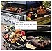 MasterBBQ Grill Mat As Seen On TV (Set of 3) Large Non Stick Multipurpose BBQ Baking Mats for Gas Grills Charcoal Grill Grates, and Grilling Pan, Heat Resistant Reusable and Easy to Clean FDA Aproved