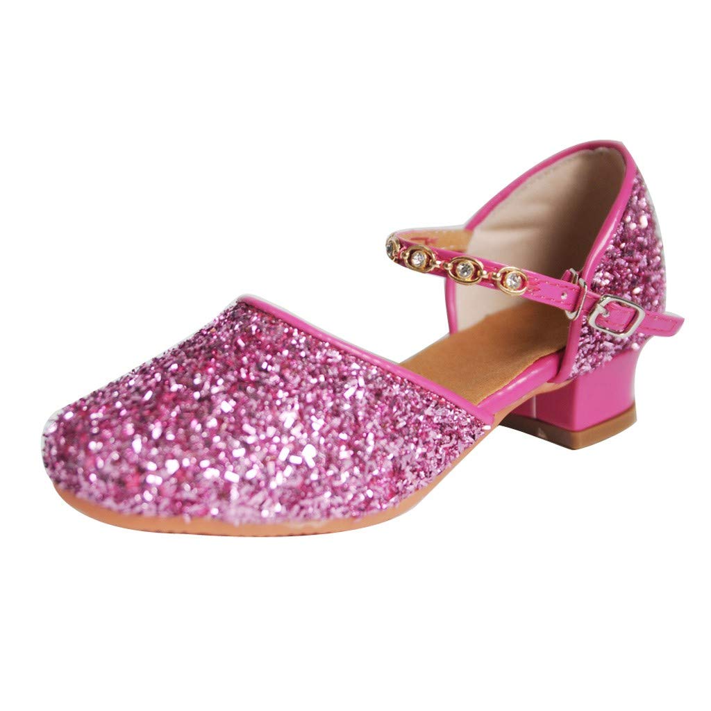 pink glitter moccasins