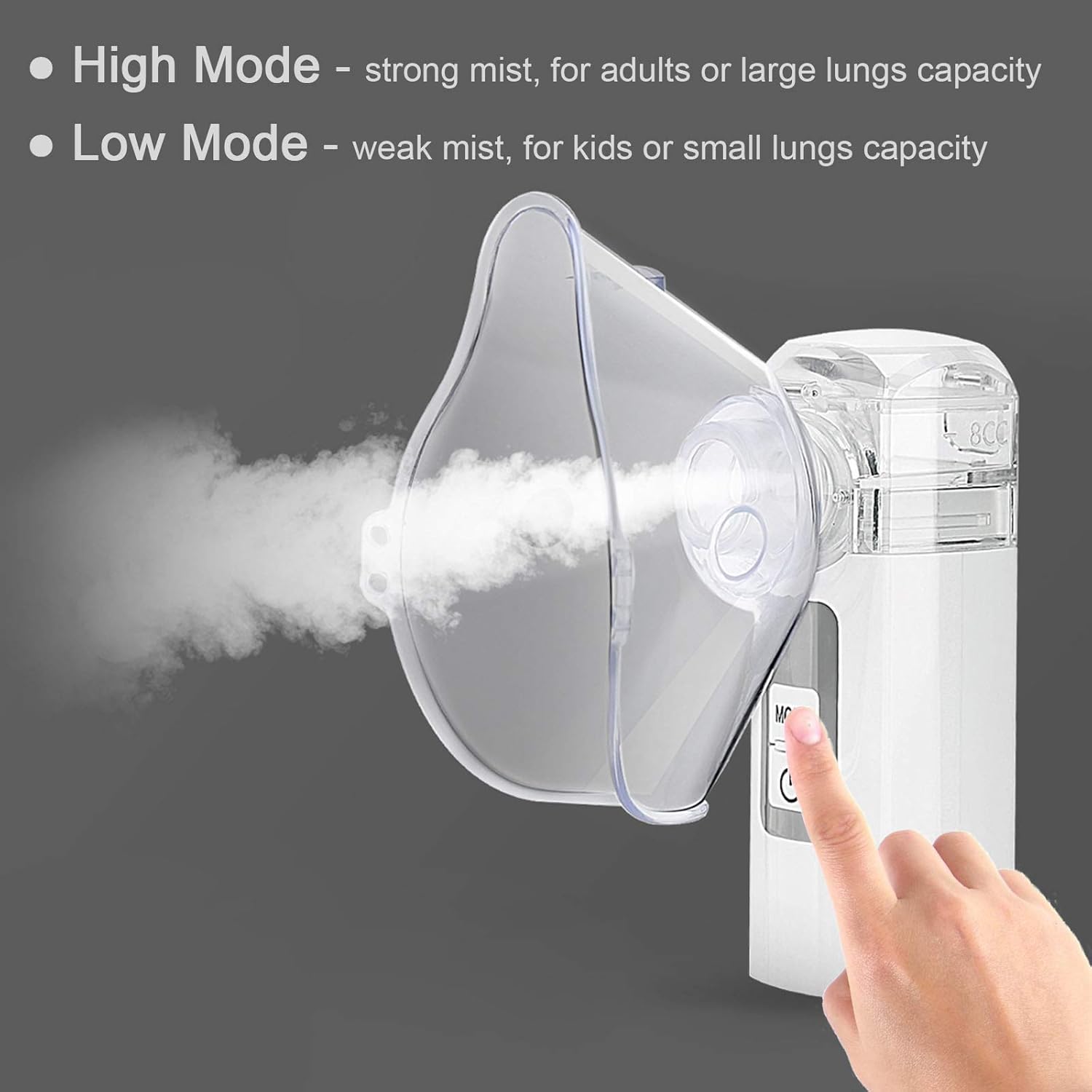 Personal Cool Mist Steam Inhaler, Handheld Steam Atomizer for Home Office Daily Use: Health & Personal Care