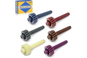 GOLKNHA 6 PCS Speedometer Driven Gear Kit (17, 18, 19, 20, 21, 22 Teeth) for GM Muncie & Saginaw 3/4-Speed, T5, T10, Super T1