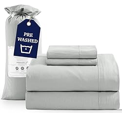 Casa Platino King Bed Set, Pre-Washed Ultra Soft