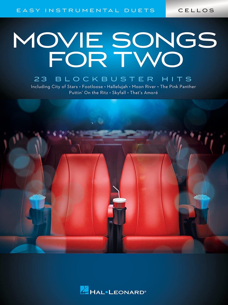 Movie Songs for Two Cellos Easy Instrumental Duets