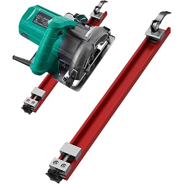 Règle De Guidage Pour Scie Circulaire Hitachi C7 - Accessoire De Précision En Métal - Longueur 240 Mm - Coupe Précise Et Stable