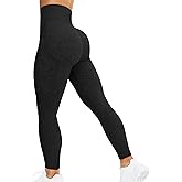 HIGORUN Women Seamless Leggings Smile Contour High Waist Workout Gym Yoga Pants