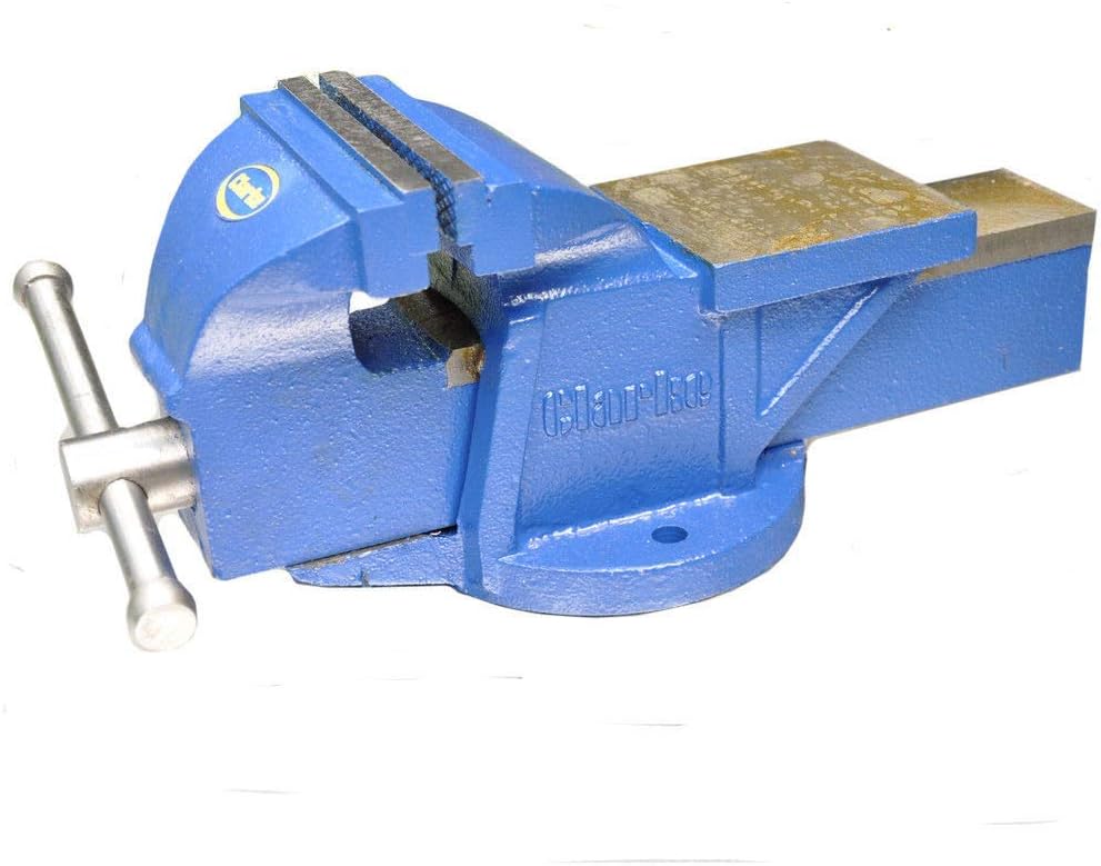 CLARKE METALWORK FIXED BENCH VICE 6" 150mm BLUE Amazon.co.uk DIY & Tools
