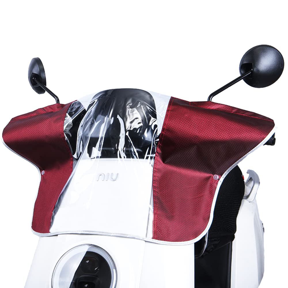 Photo 1 of LU2000 Mobility Scooter Control Panel Cover, Tiller Waterproof Panels Case, Electric Bike Center Control Dust Waterproof Cover Rain Enclosure Large Size
