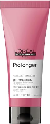 L'Oréal Professionnel Stärkende Spülung für langes und dünnes Haar, Mit Filler A-100 & Aminosäuren, Serie Expert, Pro Longer Conditioner, 200 ml