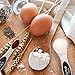 Premium Stainless Steel Magnetic Measuring Spoons, 8 Piece Set with Leveler, Easy to Attach and Detach, Double-Sided Design fits Spice Jars, Perfect for Measuring Liquid & Dry Ingredients - by Zulay