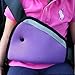 JCNCE Car Child Safety Cover Harness Repositions Strap Adjuster Pad Kids Seat Belt Seatbelt Clip Booster Adult Children Seat Belt Clips (Purple)
