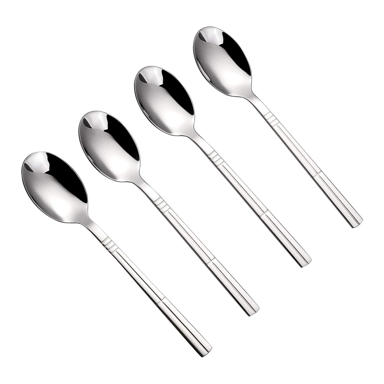Eudokky Set of 12 Stainless Steel Tea Spoons, Small Spoons for Tea, Coffee