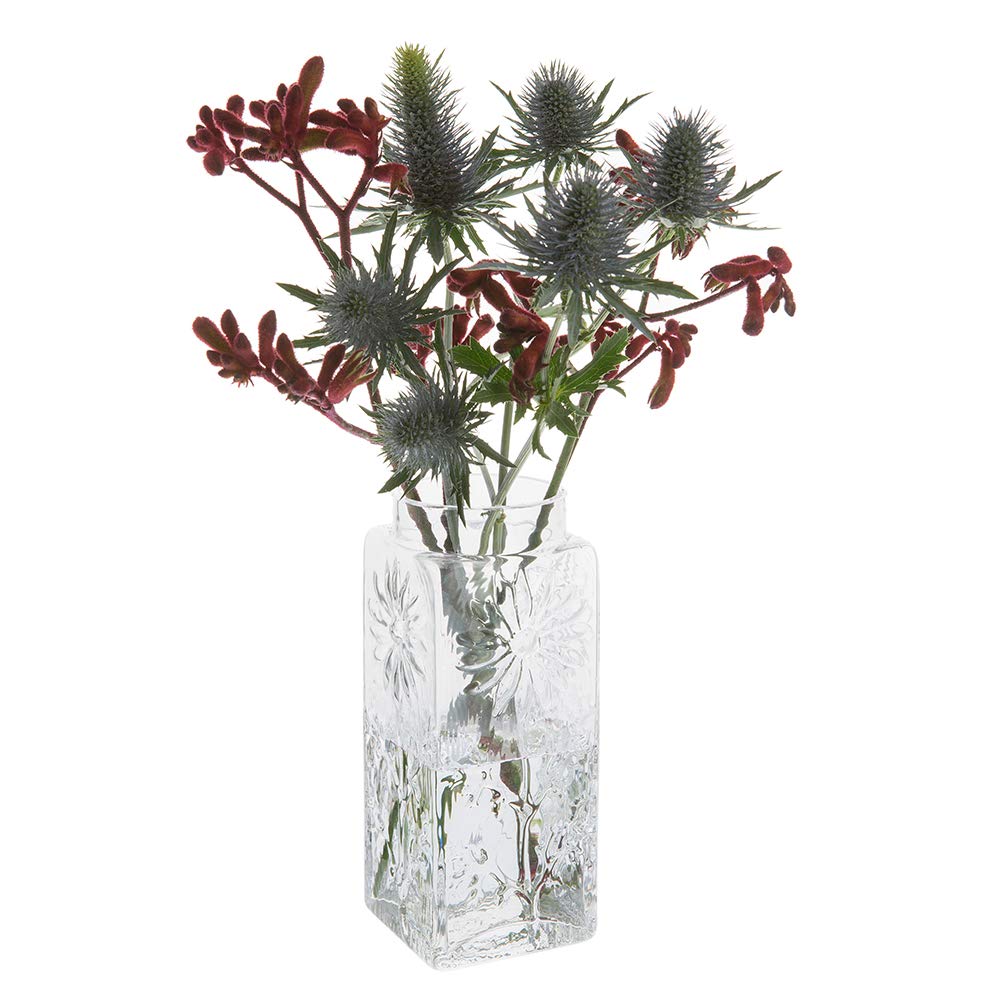 Dartington Crystal Marguerite Tall Vase Clear, 210 mm (H)