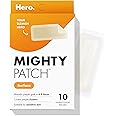 Hero Cosmetics Mighty Patch Surface Large Acne Pimple Patches, 10 Ct | Multi-Blemish Acne Spot Patch; For Cheek, Forehead, an