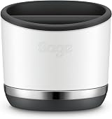 Sage The Knock Box 10 Sea Salt Coffee Grounds Dispenser Stainless Steel view 1