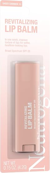 Neutrogena Revitalizing Lip Balm SPF 20 Sheer Shimmer 10 view 8