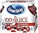 Ocean Spray 100% Juice, Cranberry, 10 Ounce Bottle (Pack of 6)