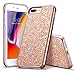 ESR iPhone 8 Plus Case, iPhone 7 Plus Case, Glitter Bling Hard Cover with Dual Layer Structure [Hard PC Back Outer + Soft TPU Inner] for Apple 5.5