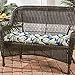 Greendale Home Fashions 44-Inch Indoor/Outdoor Swing/Bench Cushion