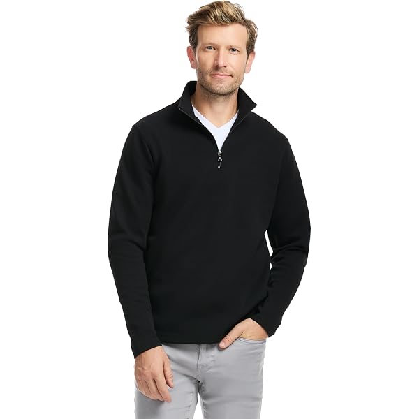 Amazon.com: SAKS FIFTH AVENUE Men's Pique Premium Knit Full Zip