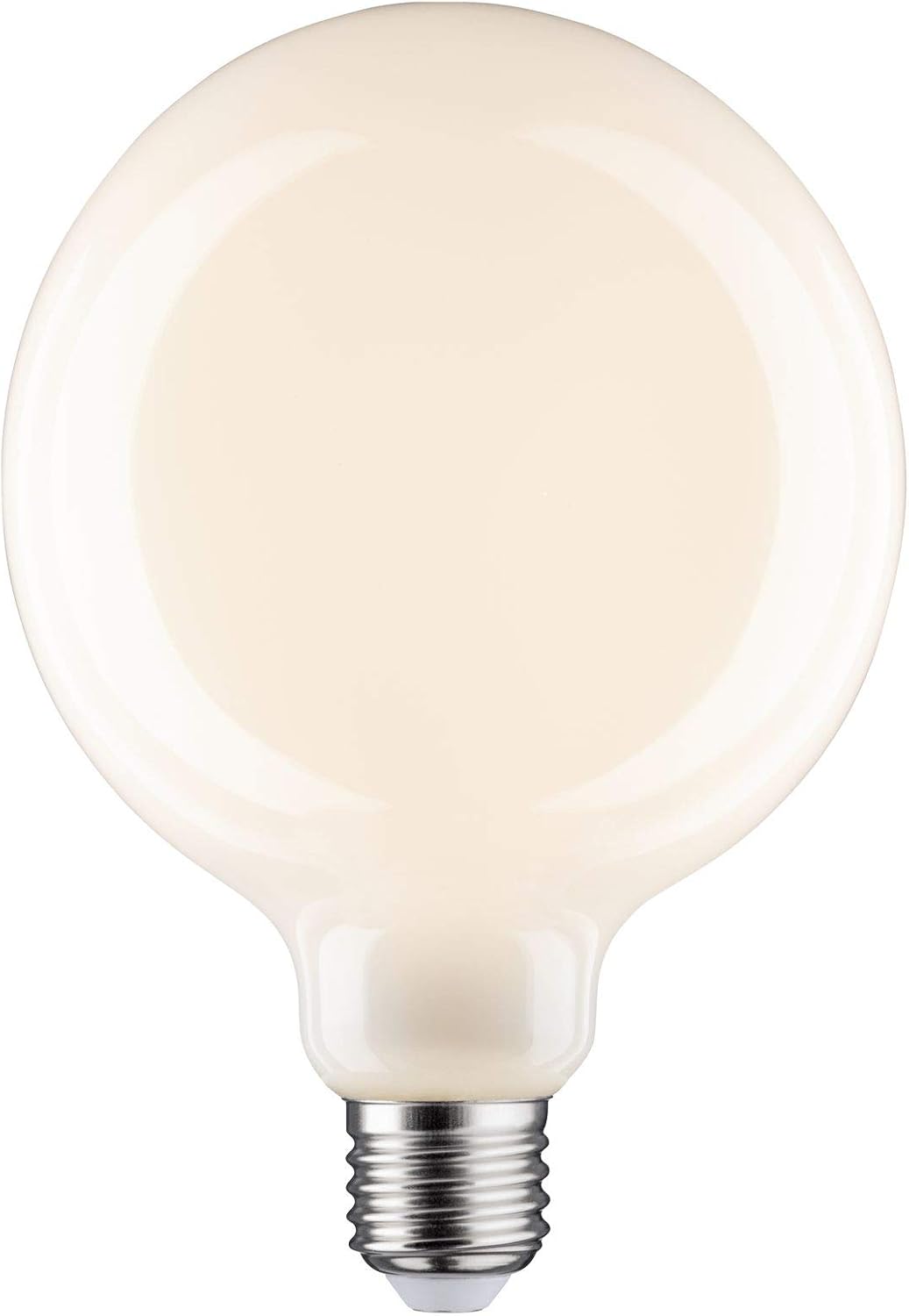Paulmann 28628 LED Filament lamp G125 9 watts Classic lamp dimmable Opal 2700 K Warm White E27