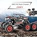 SZJJX 6WD RC Cars, Remote Control Off-Road Climbing Truck, 1/14 Scale High Speed Vehicle, 2.4Ghz Electric Radio Controlled Rock Crawler, All-Terrain RTR Buggy Black