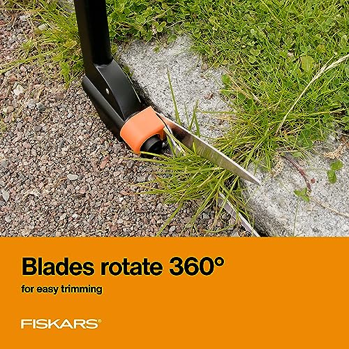 Fiskars LongHandled Grass Shears 36" Handle with 360Degree Swivel