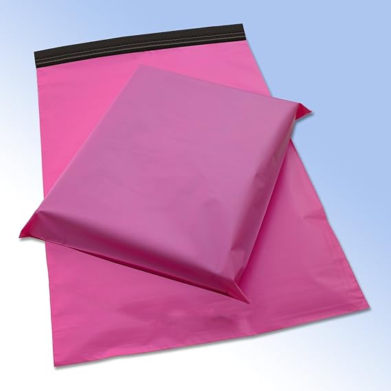 50 Pink Mailing Bags Postal Sacks 170 x 230 6.5 x 9 Amazon.co.uk