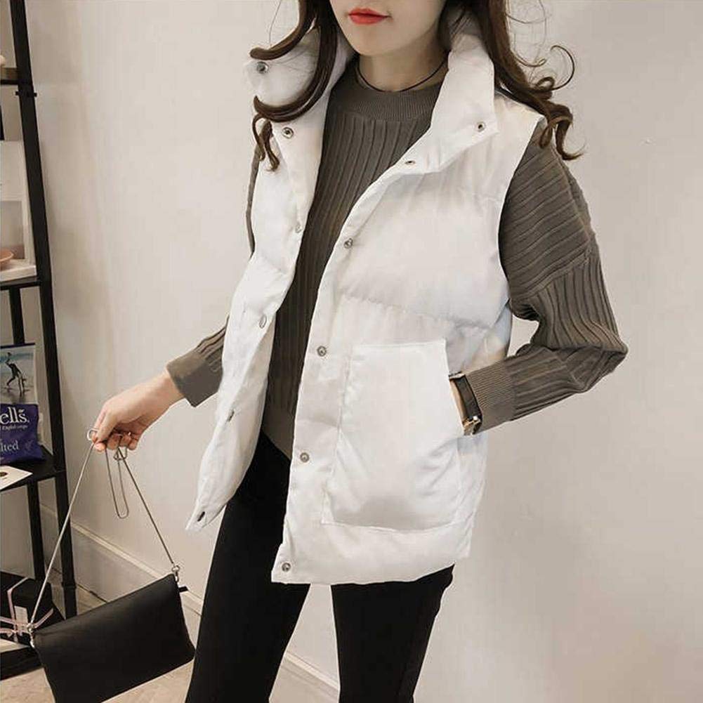 childplaymate korean women winter vest waistcoat casual warm sleeveless jacket coat tops