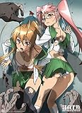 Great Eastern Entertainment High School of The Dead Rei and Saya Surrounded Wall Scroll, 33 by 44-Inch
