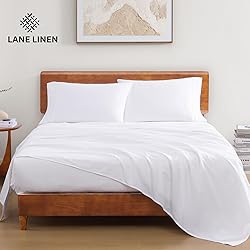 LANE LINEN 100% Organic Cotton King Size Sheets