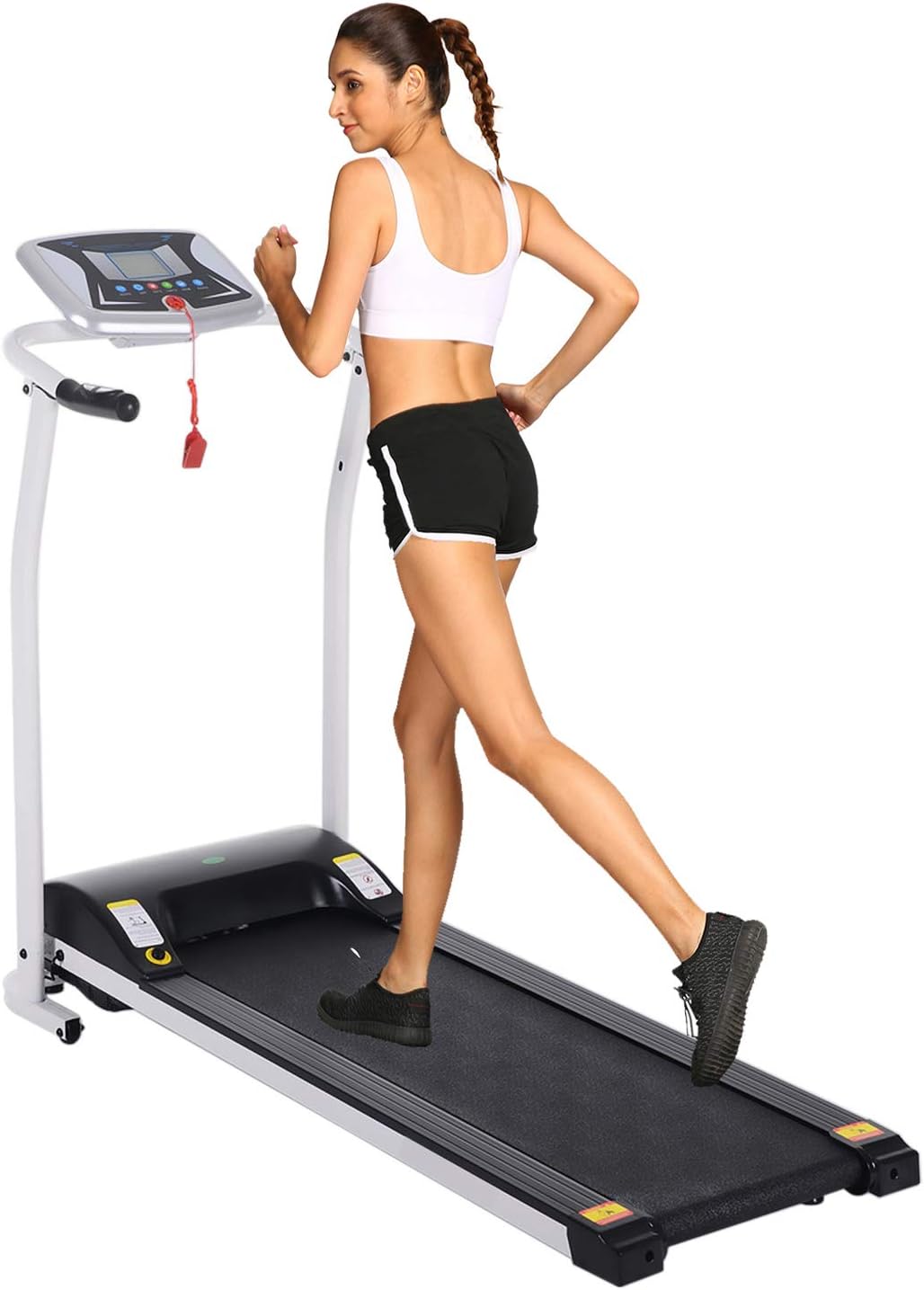 Treadmill for Home Folding Electric Treadmill with Incline Running Machine Exercise Machine for Home Gym Office Smartphone APP Control