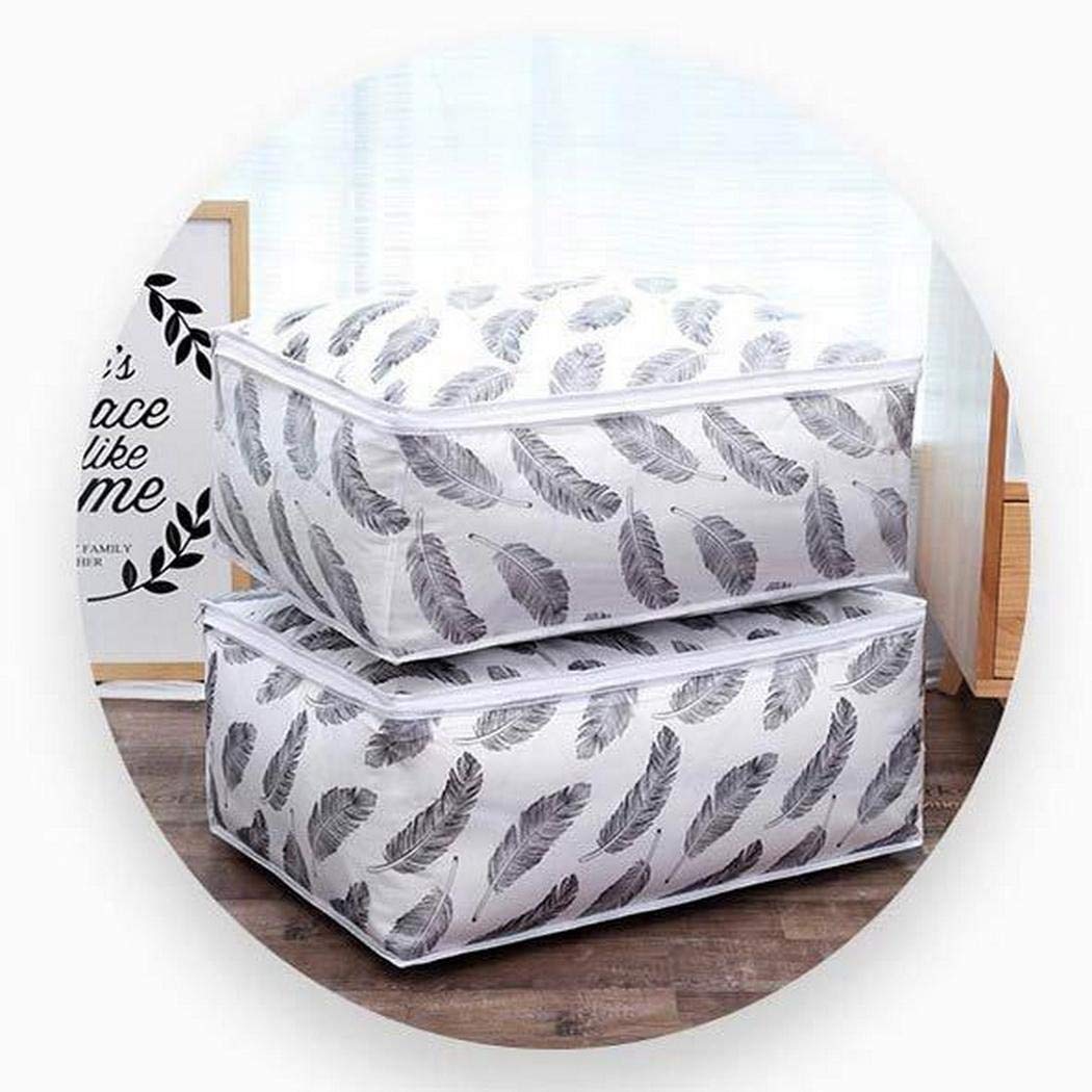 kirken Home Clothes Quilt Pillow Blanket Storage Bag Breathable Zipper Pouch Organizer Bags