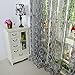 Norbi Willow Voile Tulle Room Window Curtain Sheer Voile Panel Drapes Curtain 39.4'' x 78.8