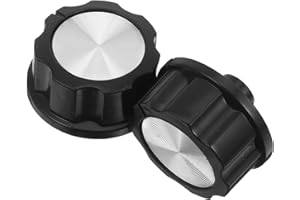 UKCOCO Air Fryer Replacement Knob : 2Pcs D Shaft Knob Oven Control Knob Air Fryer Timer Knob Timer Switch Knob for Oven Microwave