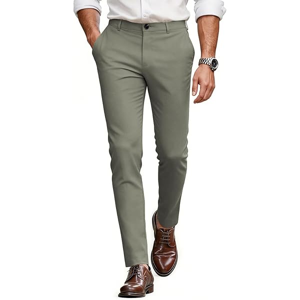 slim fit dress slacks Tommy Hilfiger Men's Modern-Fit TH Flex Stretch Suit Separate Pants MS –  DGFOutlet main image 1