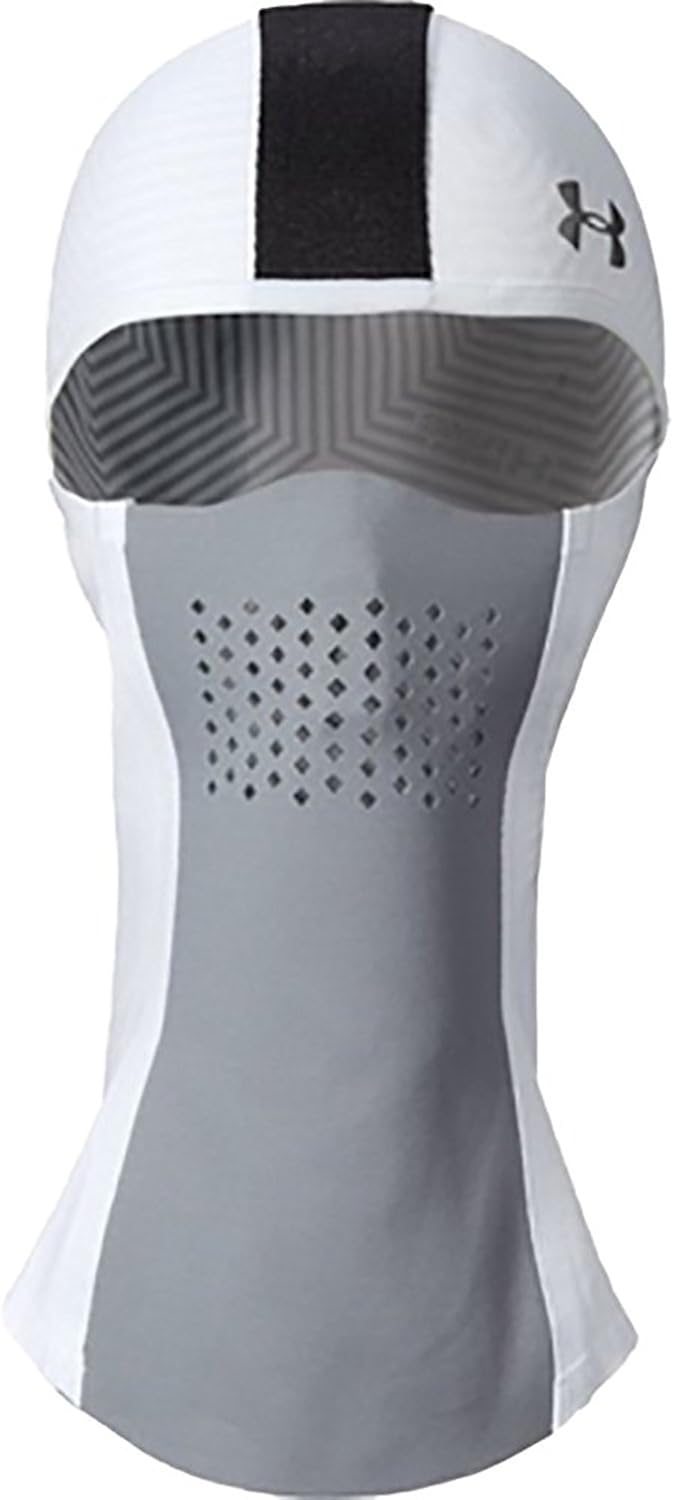 Under Armour No Breaks Balaclava Womens White/Steel/Silver Reflective, One Size