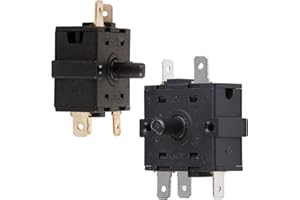 Electric Room Heater Position 3 Pin 5Pin Rotary Switch Selector AC 250V 16A Electric Band Parts Heater Motor