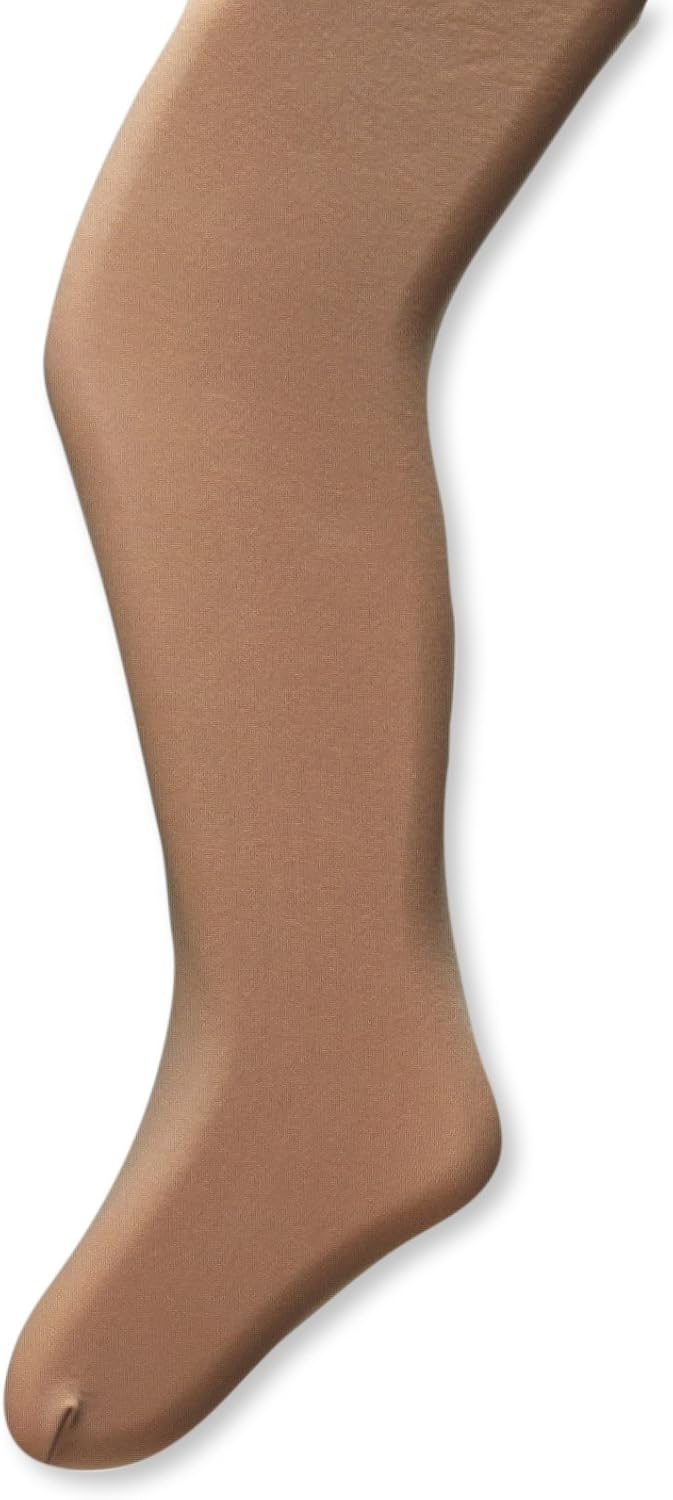 Capezio Little Girls' Ultra Soft Self Knit Waistband Footed Tight, Ballet Pink, One Size (Toddler 2-6): Clothing