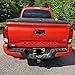 Auto safety for Toyota Tacoma 2016 2017 2018 2019 Tailgate 3D Metal Letters Insert with 3M Adhesive (Matte Black) (Not Decal Sticker)