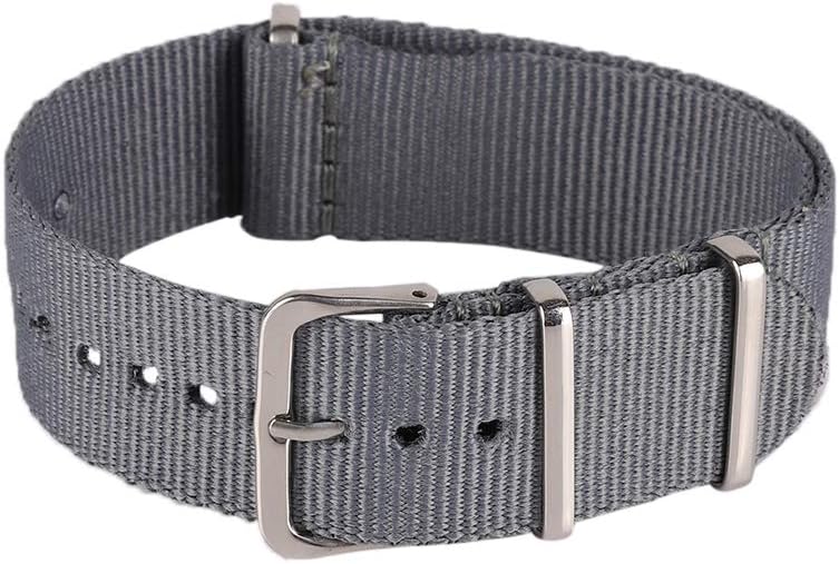 Qlans Nylon Watch Band Strap- Quick Release,Waterproof, Breathable, Dust-proof - 18mm,20mm,22mm(13 Colors)