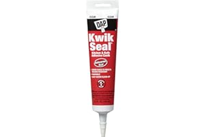 Dap 18008 Kwik Seal Caulk, 5.5-Ounce, Clear