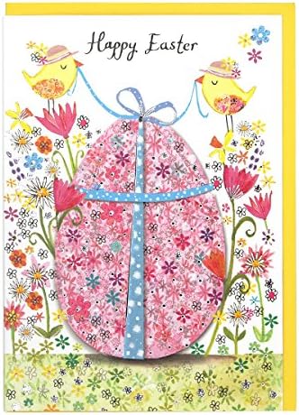 Amazon ペーパーローズ イースターカード Dye135 リボン掛け 封筒 文房具 オフィス用品