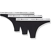 Tommy Hilfiger womens Classic Cotton Logoband Thong 5 Pack