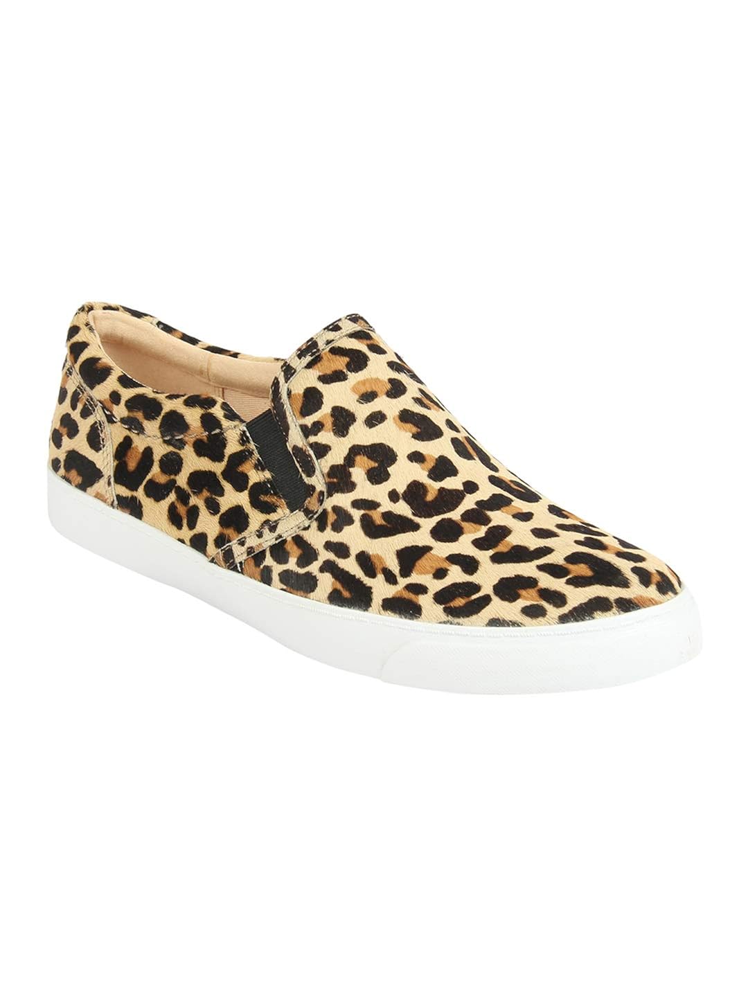 clarks leopard loafers