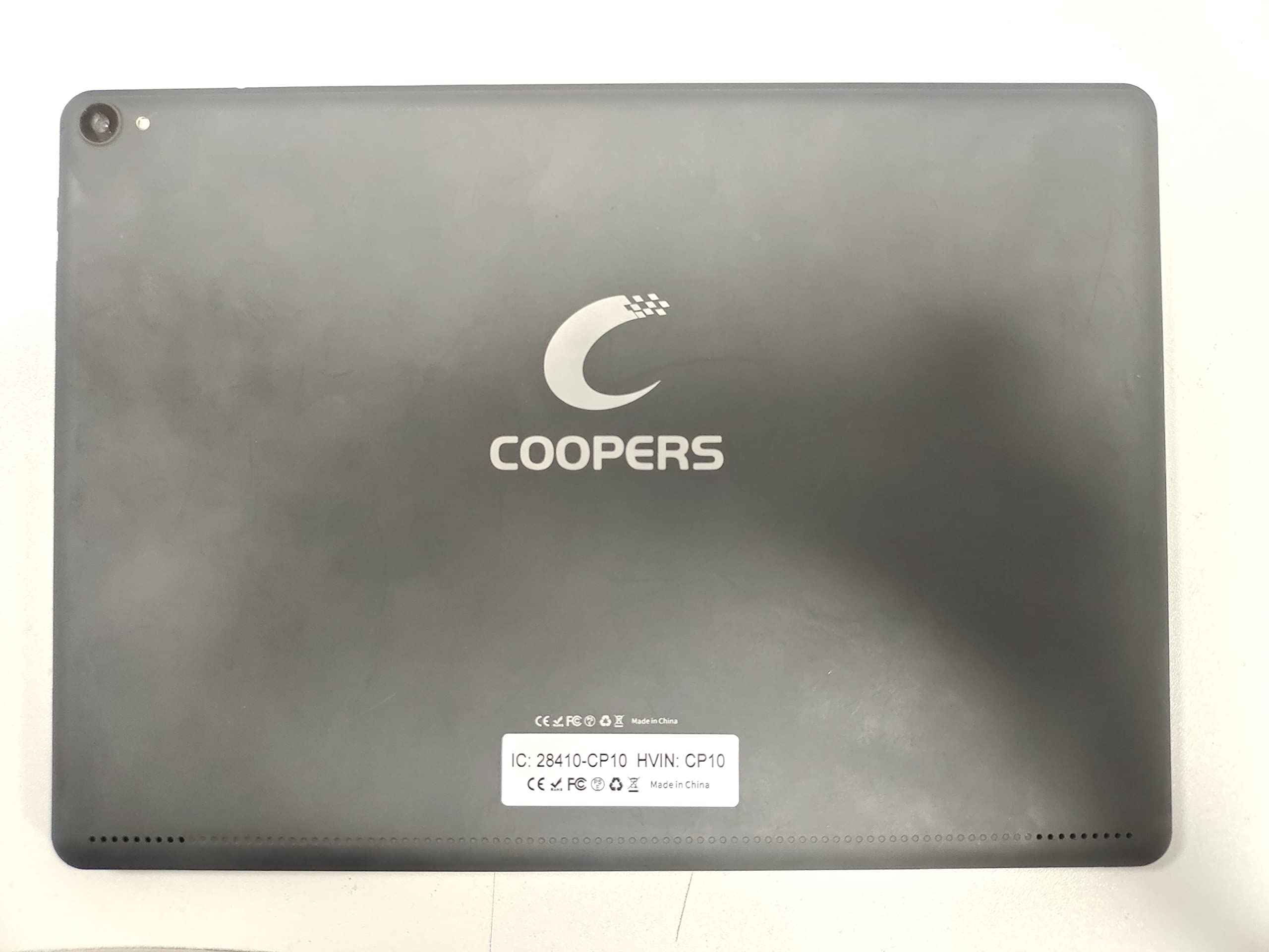 COOPERS Tablet 10 inch, Android 15 Tablet, 32GB ROM 1TB Expand Computer Tablets, Quad Core Processor 6000mAh Battery, 1280x800 IPS Touch Screen, 2+8MP Dual HD Camera, Bluetooth WiFi Tablets PC