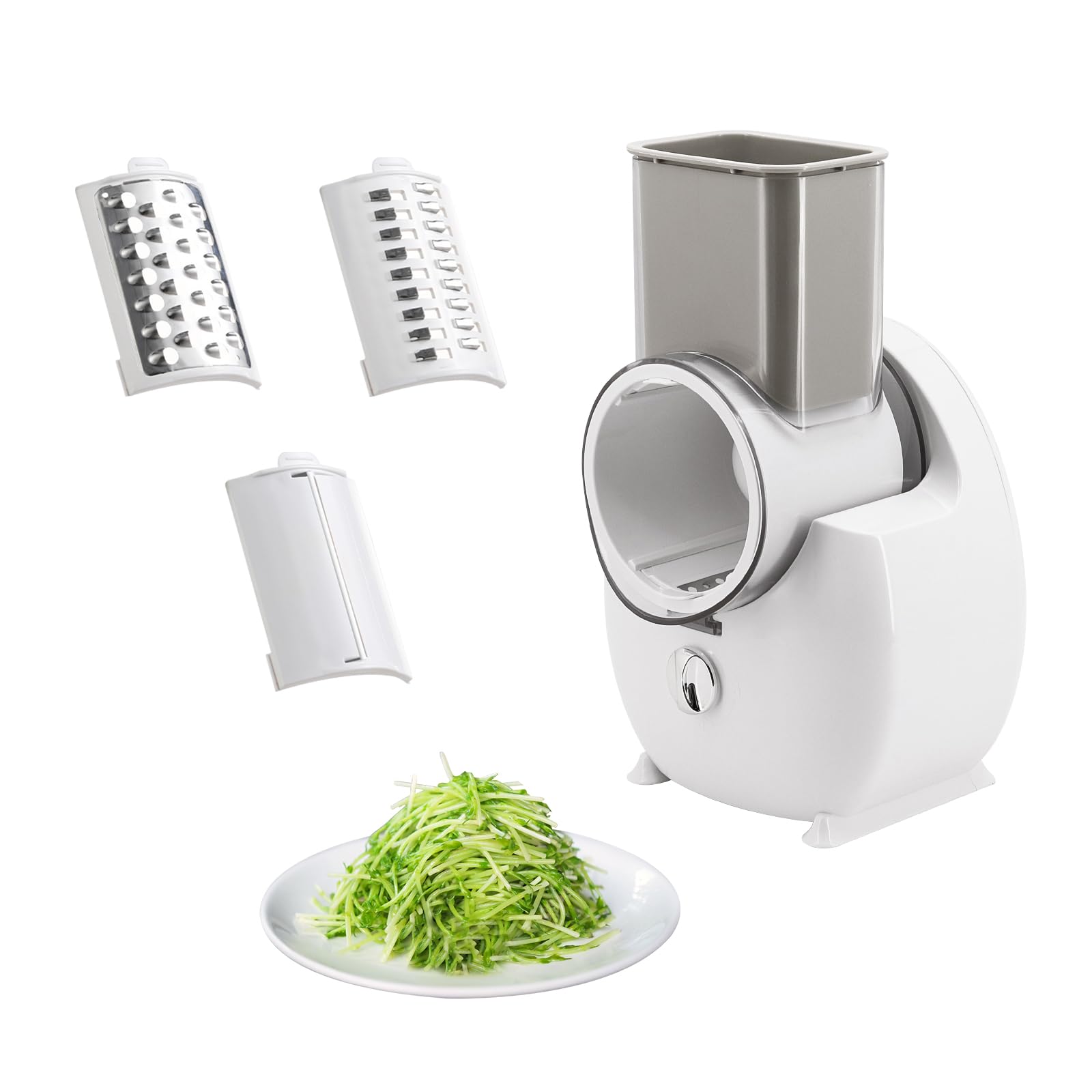 Beowanzk Electric Veg Chopper & Cutter - Auto Multifunctional Slicer & Dicer, Onion, Garlic, Carrot, Potato & Fruit
