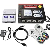 Fanct Retro Classic Video Game Console Game Player Built-in 821 Games with Dual Gamepads